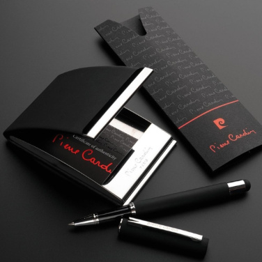 Logo trade promotional giveaway photo of: Set cardholder & roller CONCORDE Pierre Cardin