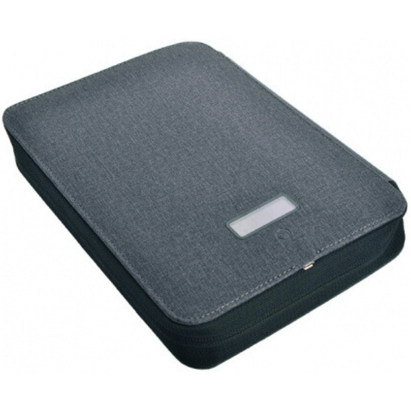 Logo trade promotional item photo of: Folder A5 & power bank 4000 mAh SORBONNE Pierre Cardin
