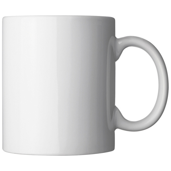 Logo trade corporate gifts image of: Classic coffee mug for allover print VIESTE 300 ml