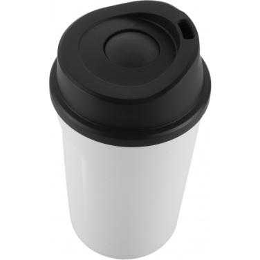 Logo trade promotional gifts image of: Thermo mug LIARD Schwarzwolf