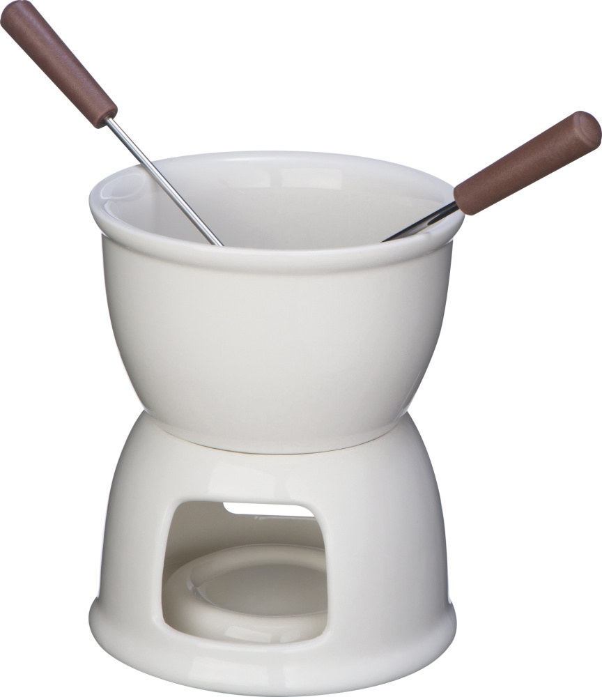 Logo trade promotional merchandise image of: Fondue set STAMFORD