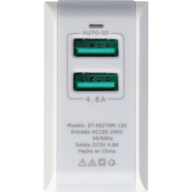 Logotrade advertising product image of: Travel adapter ANTWERP