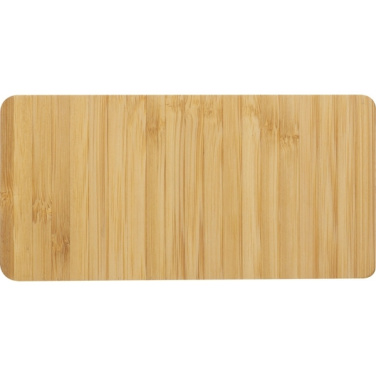 Logo trade promotional merchandise image of: Tray with cup and spoon FORMOSA 150 ml