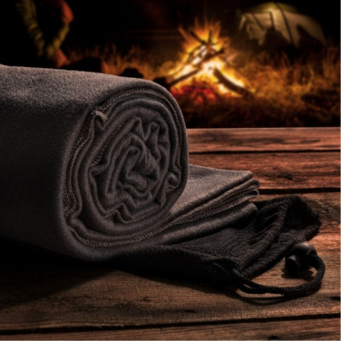 Logotrade promotional products photo of: Blanket BRISA Schwarzwolf