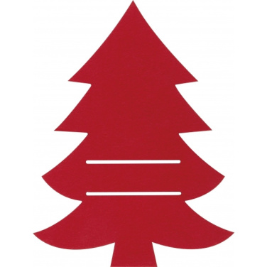 Logo trade promotional products picture of: Cutlery pad in Christmas tree shape DUFFEL