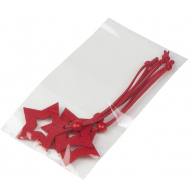 Logo trade promotional giveaway photo of: Star pendant set ESSEN