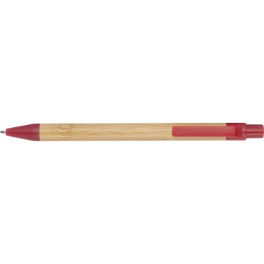 Logotrade promotional items photo of: Wheatstraw and bamboo ballpen HALLE