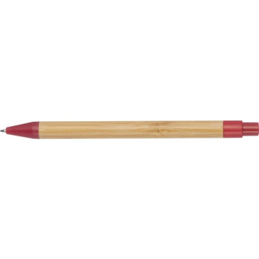 Logo trade promotional items picture of: Wheatstraw and bamboo ballpen HALLE