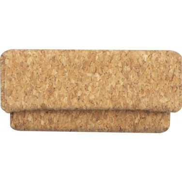 Logo trade advertising products picture of: Twist-ballpen metal and cork LILLEHAMMER