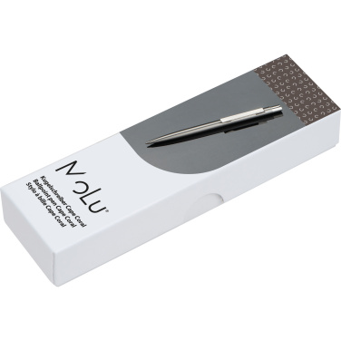 Logo trade advertising product photo of: Stainless steel pen CAPE CORAL MoLu