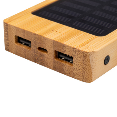 Logo trade corporate gifts picture of: Bamboo power bank BAKERSFIELD