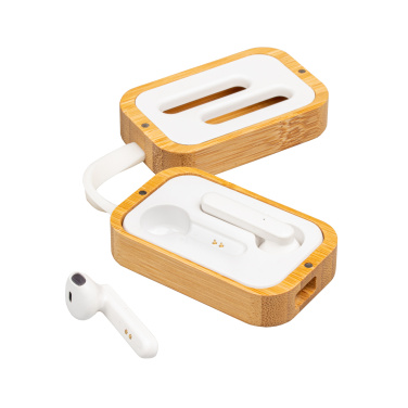 Logo trade promotional items image of: Bluetooth earbuds BARCELONA