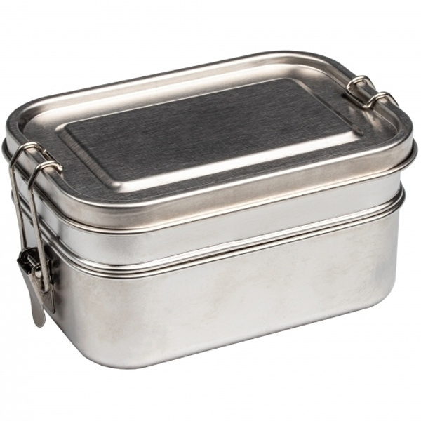 Logotrade promotional giveaway image of: 2-level lunch box PORTO ALEGRE