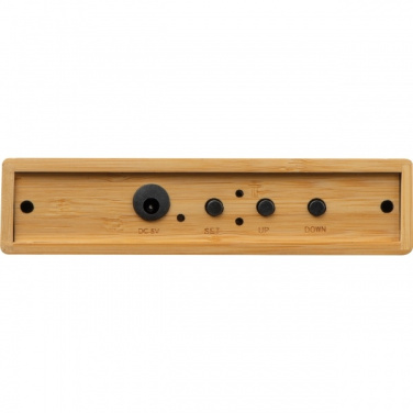 Logo trade promotional giveaway photo of: Desk clock TRONDHEIM