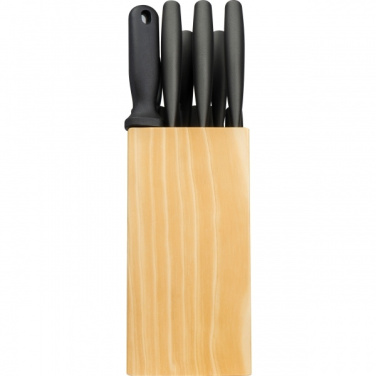 Logo trade corporate gifts picture of: Knife block BERLIN
