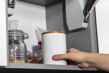 Logo trade promotional merchandise picture of: Ceramic jar NIJMEGEN 750 ml