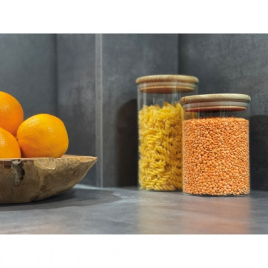 Logotrade promotional products photo of: Borosilicate container ONTARIO 1000 ml