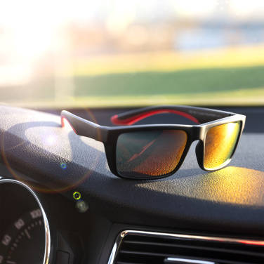 Logotrade promotional item image of: Sunglasses IRAVADI Schwarzwolf