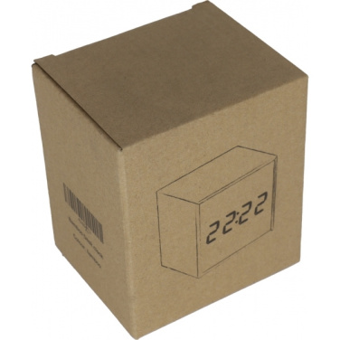 Logotrade promotional gift image of: Desk clock CHARLESTON