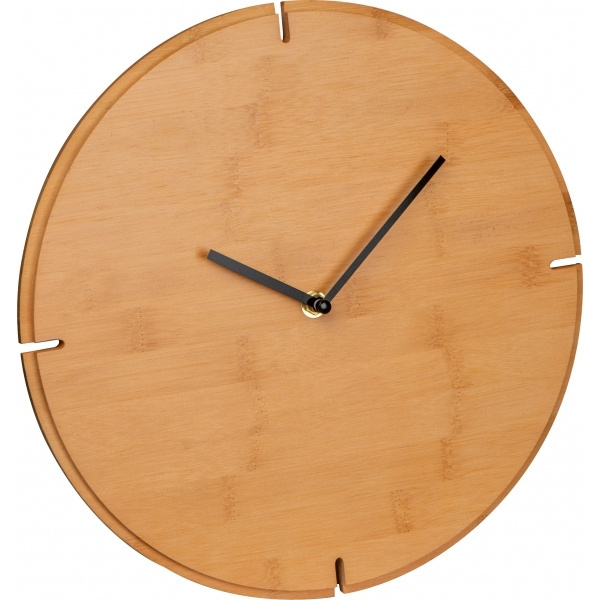 Logotrade promotional merchandise photo of: Wall Clock HAMPTON