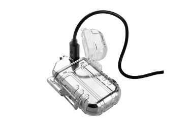 Logo trade promotional items image of: Electrical lighter CALBUCO Schwarzwolf