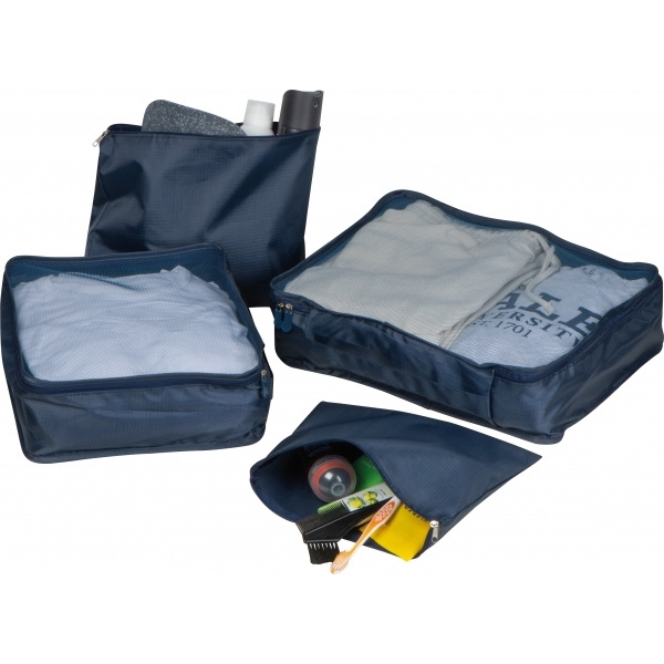 Logotrade promotional item picture of: 4-piece travel set BELMONT