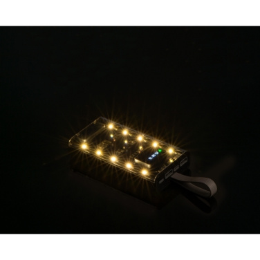 Logo trade business gifts image of: Power bank 10 000 mAh DARWIN