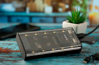 Logo trade promotional item photo of: Power bank 10 000 mAh DARWIN