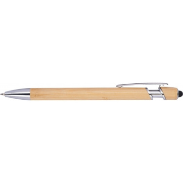 Logo trade promotional merchandise image of: Ballpoint pen touch pen Nairobi