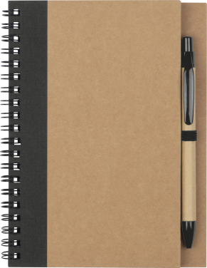 Logotrade promotional product picture of: Spiral notebook Ravenna