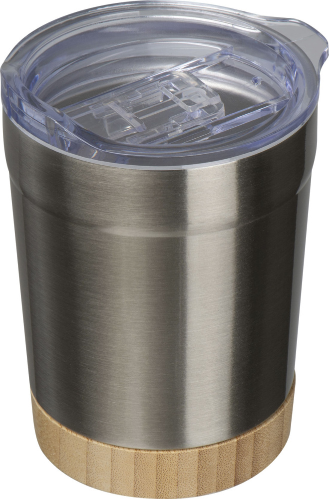 Logo trade promotional items picture of: Recycled steel cup Turin