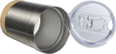 Logotrade promotional giveaway image of: Recycled steel cup Turin