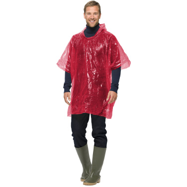 Logo trade corporate gift photo of: Xina rain poncho in storage ball with keychain