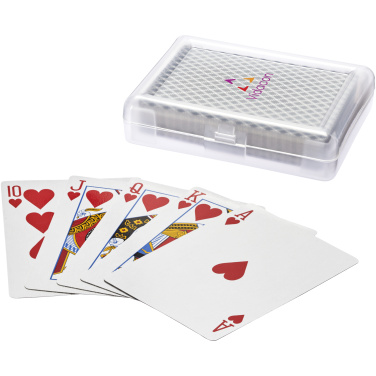 Logotrade promotional merchandise image of: Reno playing cards set in case