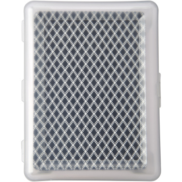 Logotrade promotional product picture of: Reno playing cards set in case