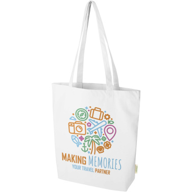 Logo trade business gift photo of: Orissa 270 g/m² organic tote bag 10L