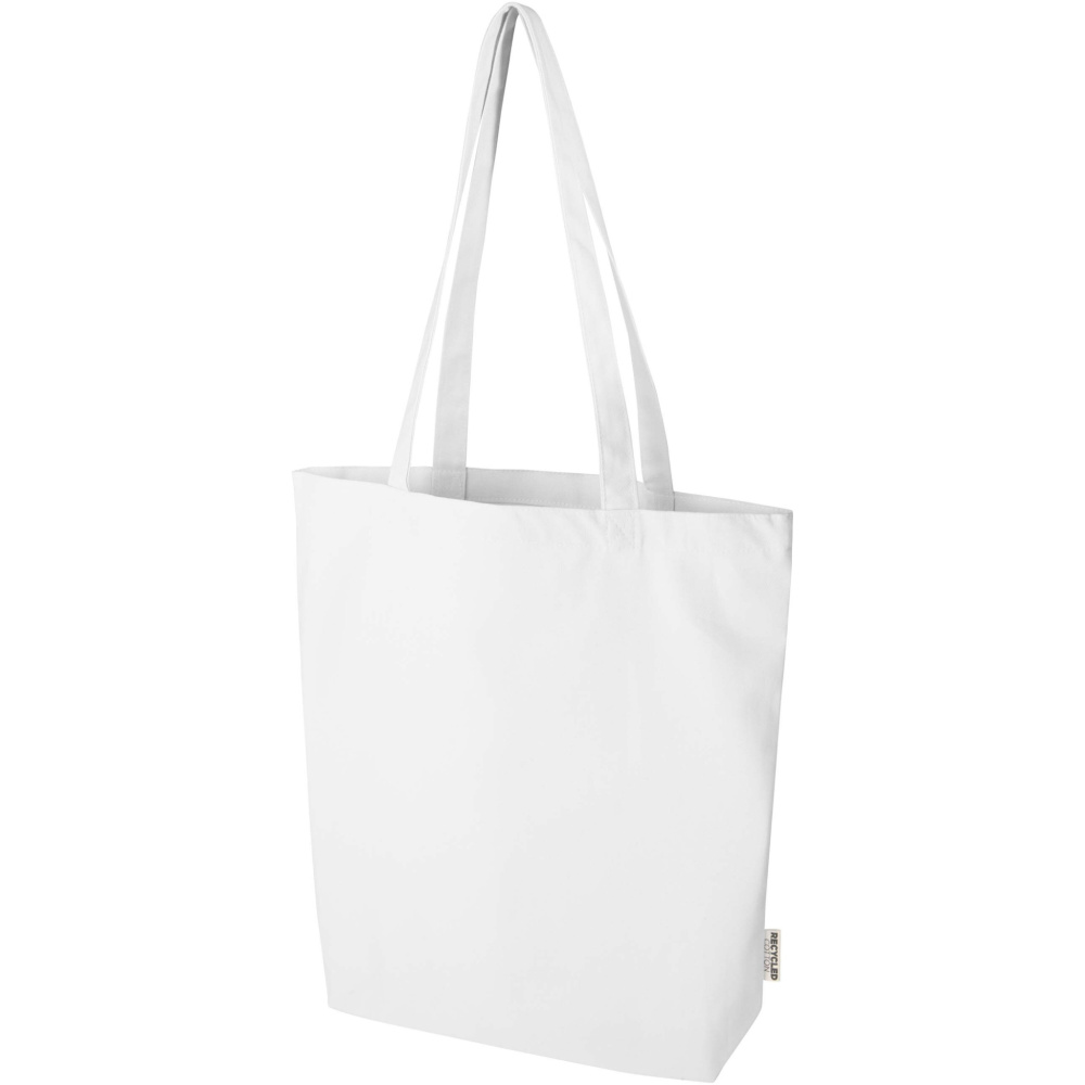 Logotrade promotional gift picture of: Florida 270 g/m² GRS recycled tote bag 10L