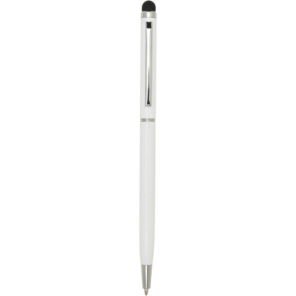 Logotrade corporate gift image of: Ore aluminium ballpoint pen with stylus