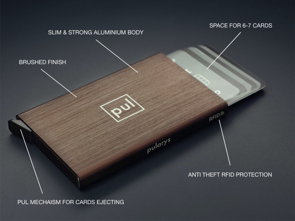 Logotrade promotional giveaway image of: RFID credit card holder 94415500