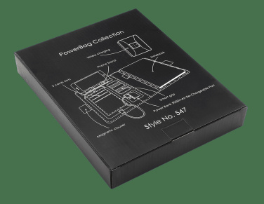 Logo trade promotional gifts image of: HERMANO Power Bank Organizer 54713000