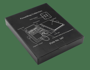 Logo trade business gifts image of: HERMANO Power Bank Organizer 54713000