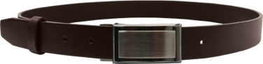 Logo trade promotional merchandise image of: Leather belt 711035000