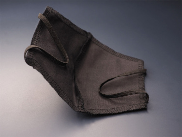 Logotrade promotional gifts photo of: BLACK-BLACK cotton face mask 140116500