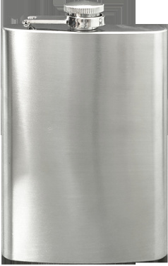 Logo trade promotional giveaways image of: Hip flask 42503600