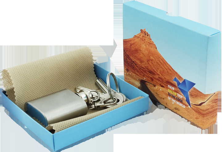 Logo trade promotional giveaways image of: Box (20x10,5x3,5cm) 984117
