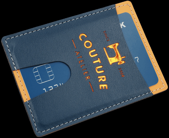 Logo trade corporate gifts picture of: Credit card holder 544119