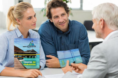 Logo trade corporate gifts image of: Origami wallet 998117