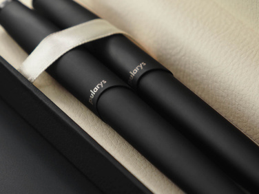 Logo trade promotional gift photo of: Moonstone Pen set 1287036