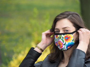 Logotrade promotional merchandise picture of: MARS cotton mask (size M) 1379165