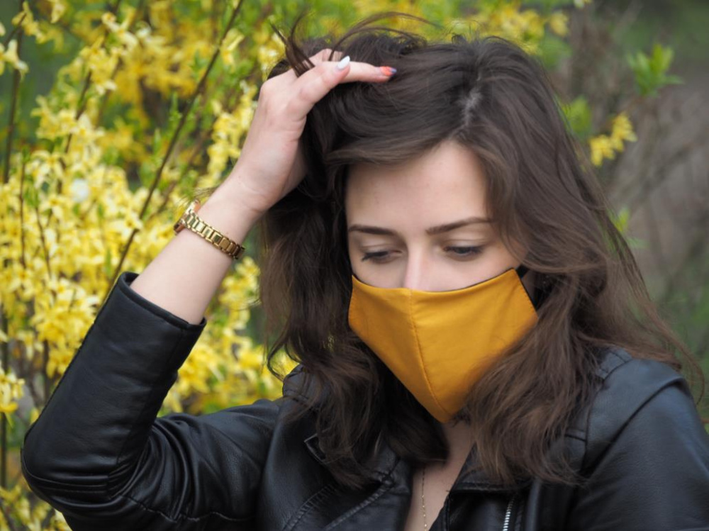 Logotrade corporate gifts photo of: VENUS cotton face mask 1377165